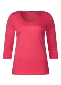 Street One, Damen Shirt 'Pania', Pitaya