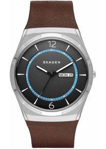 Skagen, Herren Quarzuhr 'MELBYE SKW6305', Blau / Braun / Schwarz / Silber