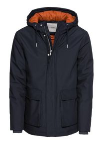 minimum, Herren Jacke 'Carlow 3.0 Jacket', Navy / Orange