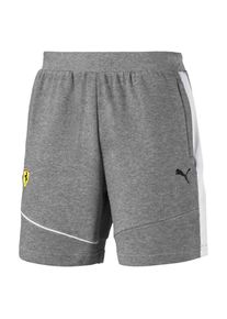 Puma, Herren Shorts 'Ferrari', Graumeliert / Wei&szlig;