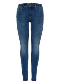 Only, Damen Skinny Fit Jeans 'Car Reg', Blue Denim