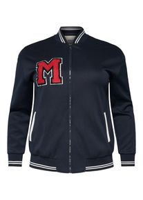 Only Carmakoma, Damen Curvy Jacke, Rot / Schwarz / Weiß