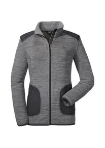 Schöffel Schöffel, Damen Fleecejacke 'Steibis1', Dunkelgrau / Schwarzmeliert