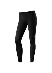 asics, Damen Lauftights, Pink / Schwarz