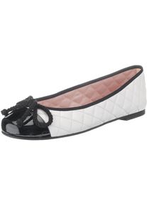 Pretty Ballerinas, Damen Ballerinas, Schwarz / Wei&szlig;