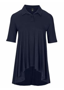 Heine, Damen Shirt mit überschnittenen Schultern, Marine