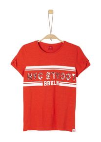 s.Oliver Junior, Mädchen Shirt, Orangerot