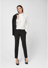 s.Oliver BLACK LABEL, Damen Bluse 'Cr&ecirc;pe', Wei&szlig;