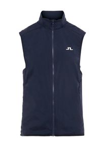 J. Lindeberg J.Lindeberg, Herren 'Yosef Trusty' Weste, Navy / Weiß