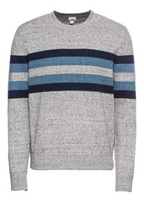 GAP, Herren Pullover 'V-SH CTTN CREW', Blau / Grau