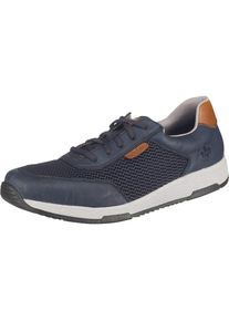 Rieker, Herren Sneakers Low, Nachtblau / Braun
