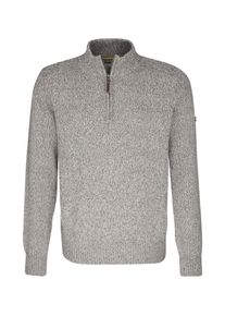Camel Active, Herren Pullover ' Camel Active ', Grau / Perlwei&szlig;