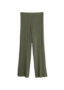 Mango, Damen Hose 'Louise', Khaki