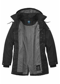 Polarino, Herren Regenjacke, Schwarz