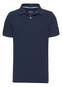 Superdry, Herren Poloshirt, Nachtblau