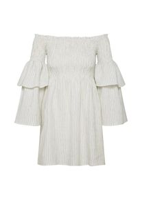 Bardot, Damen Kleid, Grau / Weiß