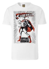 logoshirt, Herren Shirt 'SUPERMAN KRYPTONITE', Rot / Schwarz / Wei&szlig;