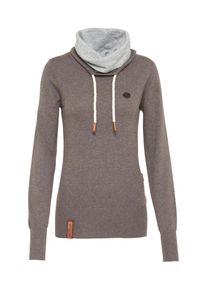 Naketano, Damen Pullover 'Geh Weg', Taupe