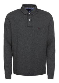 Tommy Hilfiger, Herren Langarmshirt 'TOMMY REGULAR POLO LS', Anthrazit