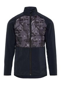 J. Lindeberg J.Lindeberg, Herren Jacke 'Season Hybrid', Anthrazit / Schwarz