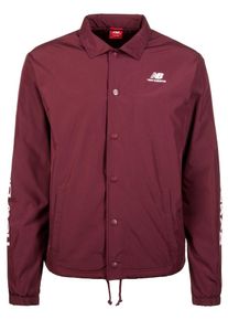 New Balance, Herren Jacke, Bordeaux / Weiß