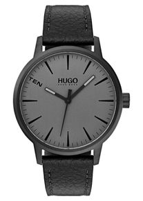 Hugo, Herren Uhr '1530074', Grau / Schwarz