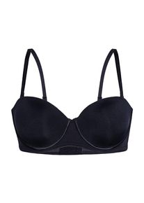 Sassa Mode Sassa, Damen Balconnet-BH 'SHINY MICRO', Schwarz