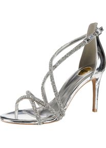 Buffalo, Damen Riemchensandaletten, Silber