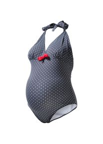 ENVIE de FRAISE paris Envie De Fraise, Damen Badeanzug 'SIAM', Basaltgrau / Weiß