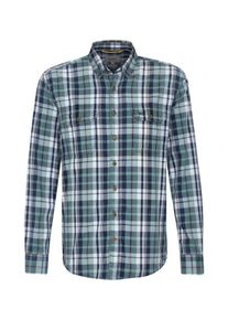 Camel Active, Herren Hemd, Dunkelblau / Gr&uuml;n / Wei&szlig;