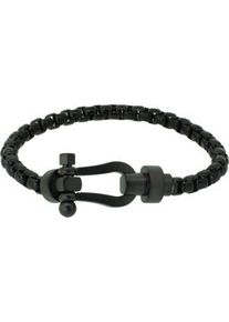 Hafen-Klunker, Damen Armband 'Happiness 110537', Anthrazit