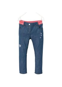 Vertbaudet, Mädchen Jeans, Blau / Koralle