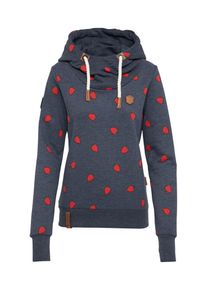 Naketano, Damen Hoodie, Indigo / Gr&uuml;n / Rot