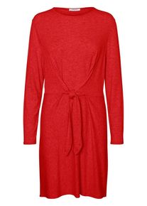 Pieces, Damen Kleid, Rot