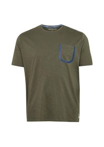Tom Tailor, Herren T-Shirt, Blau / Khaki