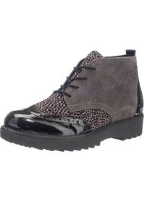 Remonte, Damen Stiefeletten, Anthrazit / Schwarz