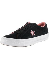 Converse, Damen Sneaker 'One Star Suede Molded Star', Rosa / Schwarz / Weiß