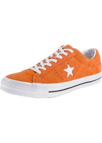 Converse, Damen Sneakers Low 'One Star Ox', Orange / Wei&szlig;
