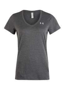 Under Armour, Damen Fitness-Shirt 'Tech Solid', Dunkelgrau