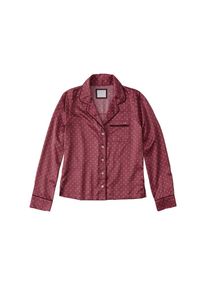Abercrombie & Fitch Abercrombie & Fitch, Damen Schlafhemd 'MENSWEAR LS SHIRT', Eosin