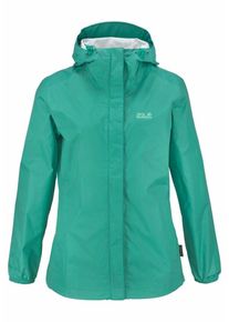 Jack Wolfskin, Damen Regenjacke 'CLOUDBURST WOMEN', Mint