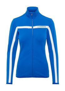 J. Lindeberg J.Lindeberg, Damen Sweatjacke 'Jarvis', Himmelblau / Wei&szlig;