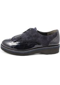 Paul Green, Damen Schn&uuml;rschuhe, Kobaltblau