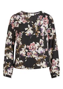 Vila, Damen Oberteil, Hellpink / Wei&szlig;