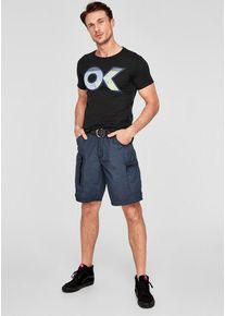 s.Oliver RED LABEL, Herren Jerseyshirt, Schwarz