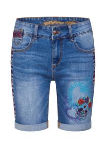 Desigual, Damen Shorts 'DENIM_CATRINA', Blue Denim