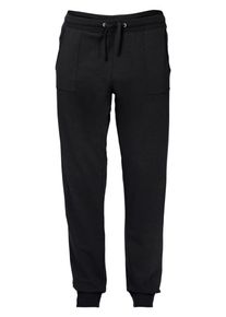 sheego Casual, Damen Basic Sweathose, Schwarz