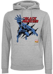 Mister Tee, Herren Hoody 'Black Panther', Blau / Graumeliert / Rot