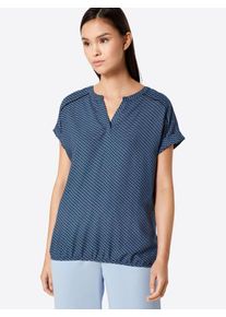 Tom Tailor, Damen Tunika, Blau / Dunkelblau