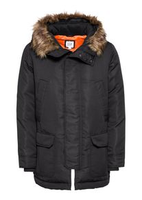 GAP, Herren Parka 'V-IE SNORKEL', Schwarz